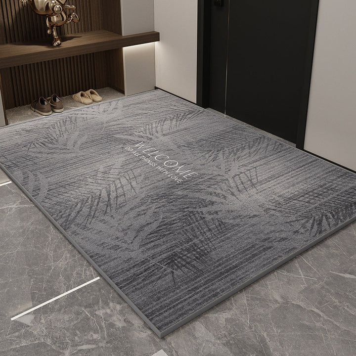 Elegant Tropical-Themed Entryway Mat Kalsten