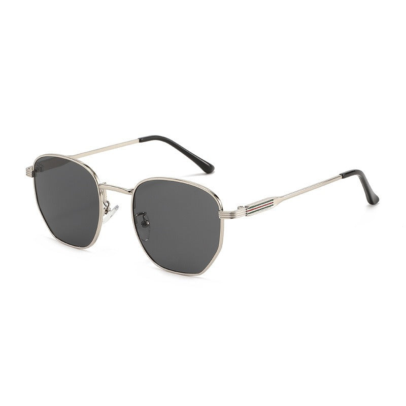 Men's Geometric Square Frame Sunglasses Kalsten