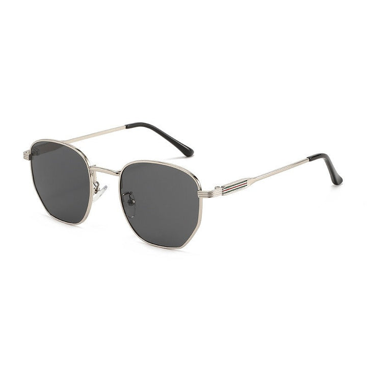Men's Geometric Square Frame Sunglasses Kalsten