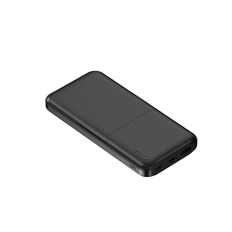 Portable power bank with wireless charging adapter and digital power measurement Kalsten