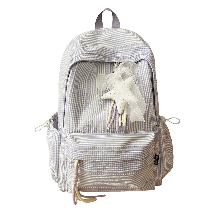 Stylish Striped Backpack