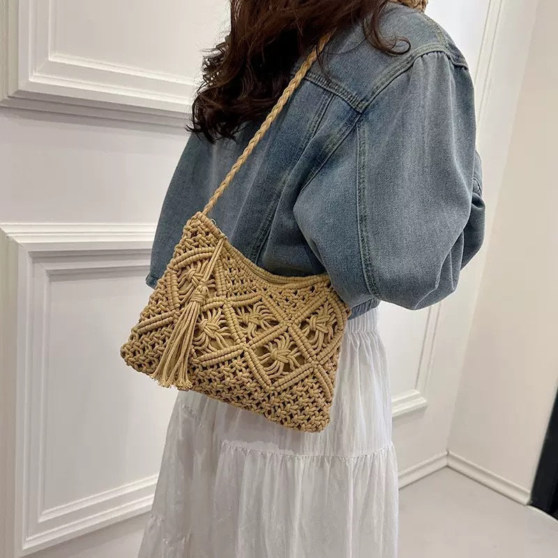 Macramé Shoulder Bag Kalsten