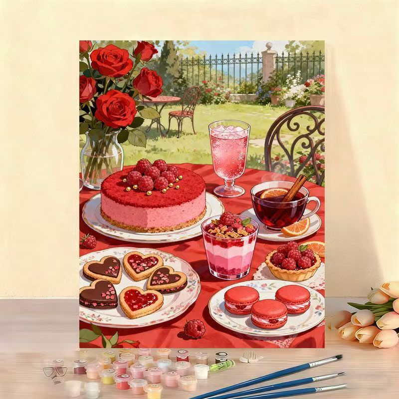 Gourmet Dessert Art Canvas Kit Kalsten