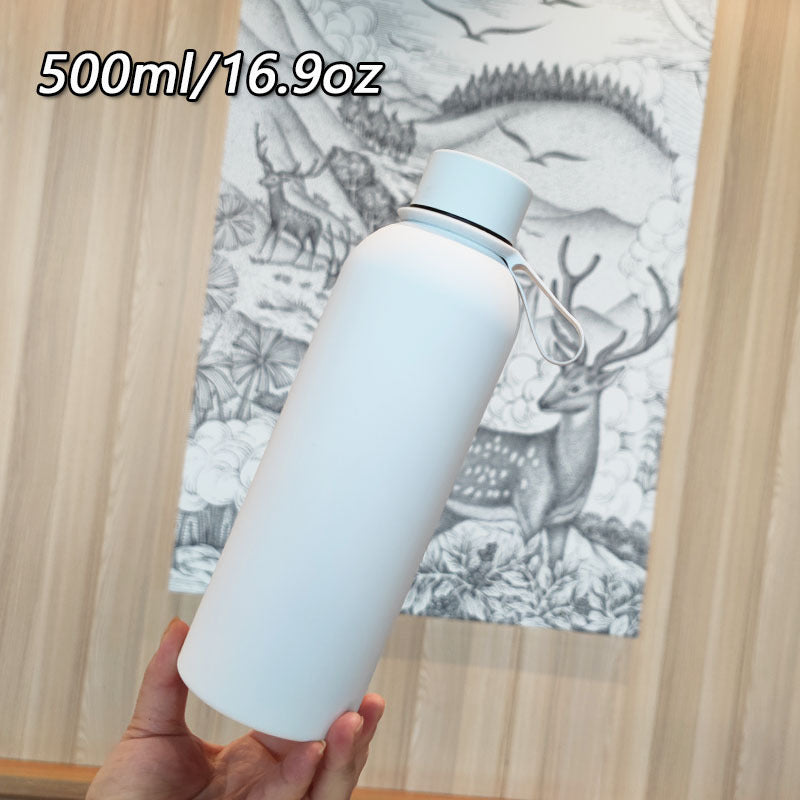 Ladies High Quality Stainless Steel Drinking Bottle with Non-Slip Grip Kalsten