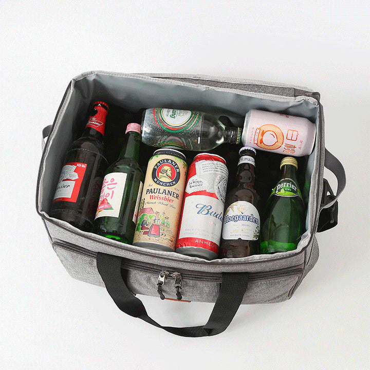 Women's Insulated Cooler Bag with Practical Compartments Kalsten