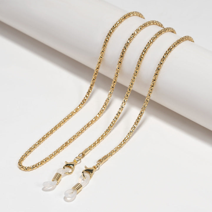 Elegant Silver-Plated Eyewear Chain Kalsten
