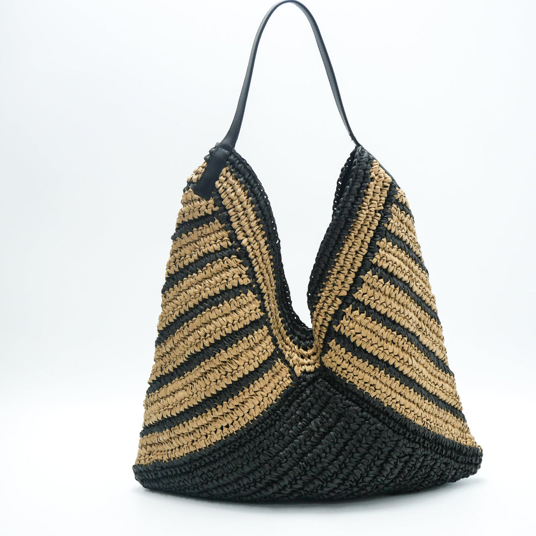 Leisure bag made of braided natural material Kalsten