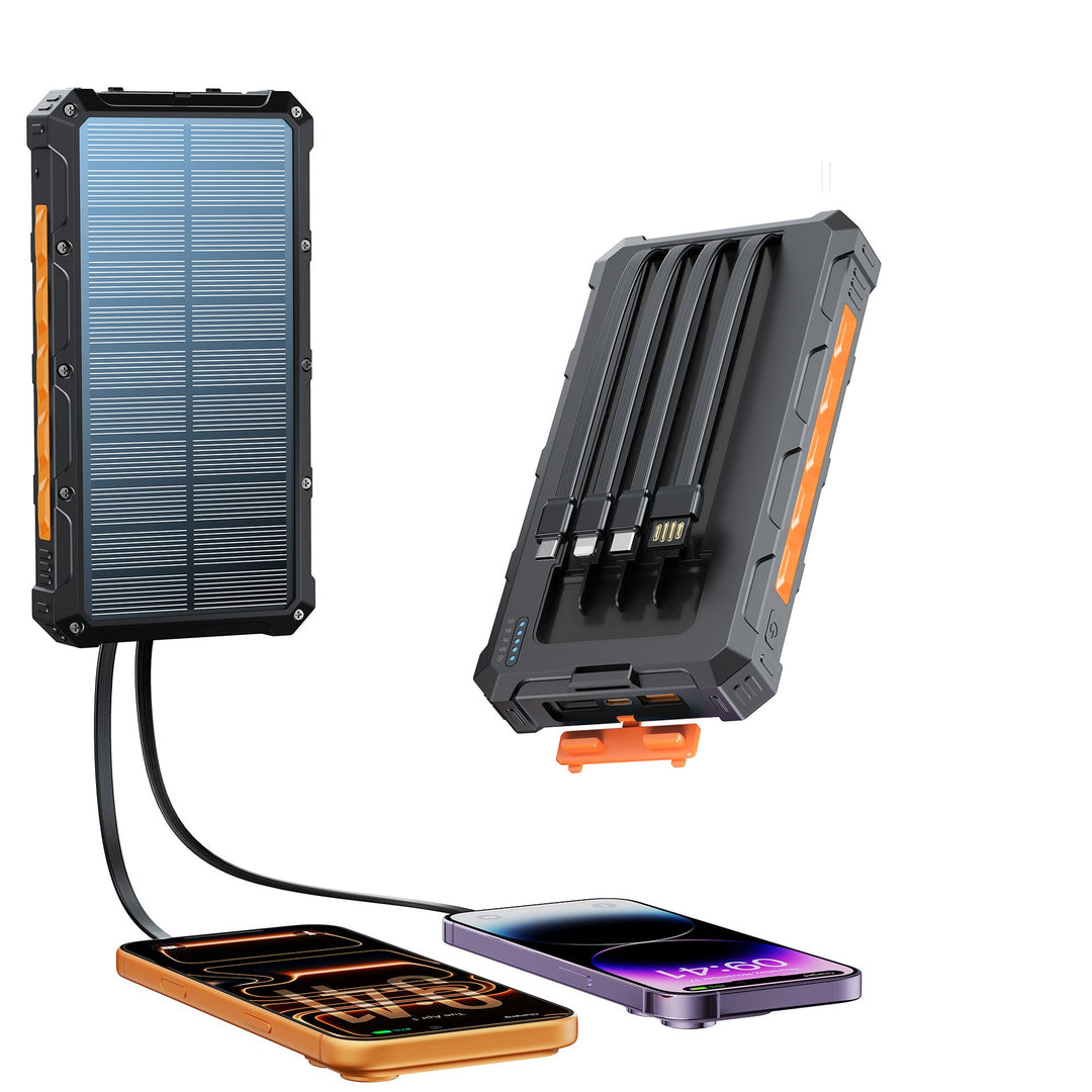 Multifunctional Solar Power Bank with Fast Charging Function Kalsten