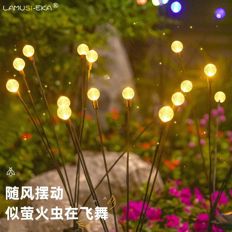 Decorative LED Fiber Optic Flower Stakes Bouquet Kalsten