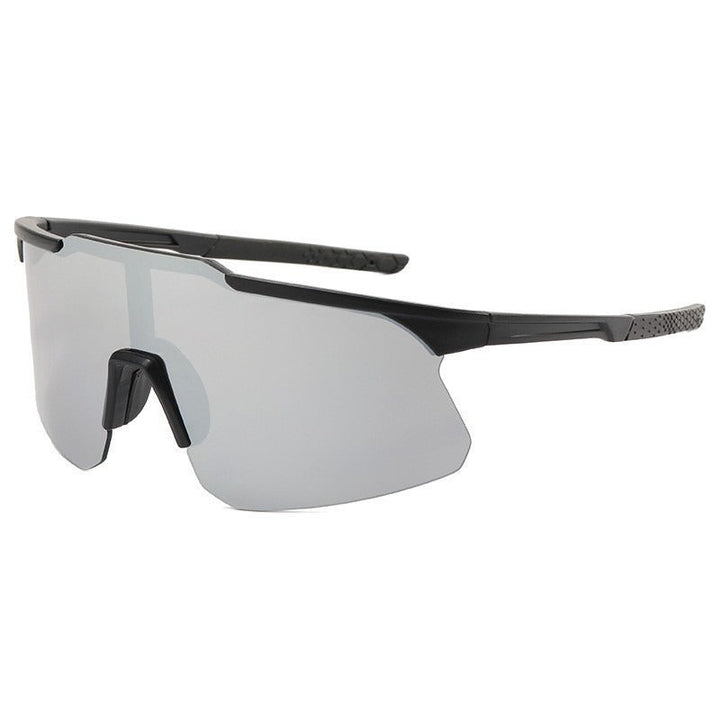 Unisex nan sporty performance sunglasses half rimless with polarized lenses and non-slip nose pad Kalsten