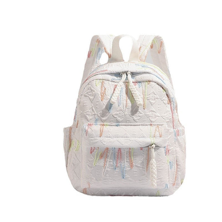 Trendy Textured Backpack Kalsten