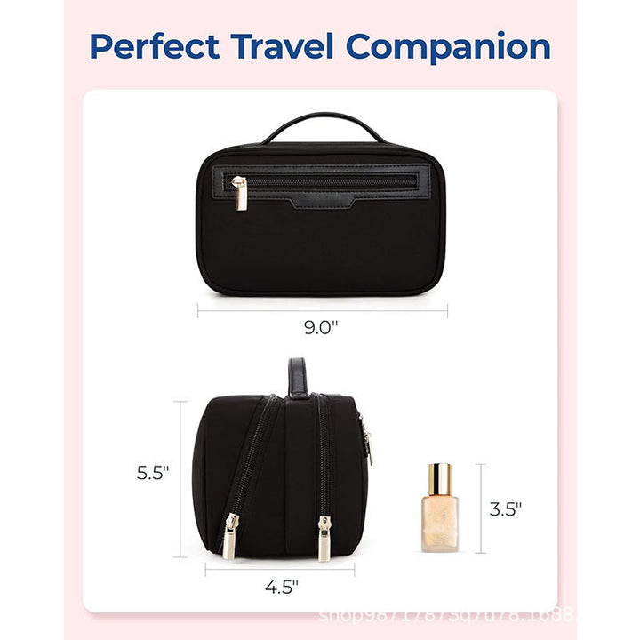 Cosmetic organizer with multiple compartments and removable interior compartment Kalsten