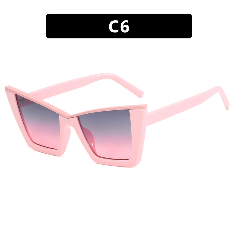 Women's fashionable sunglasses with a unique geometric frame Kalsten
