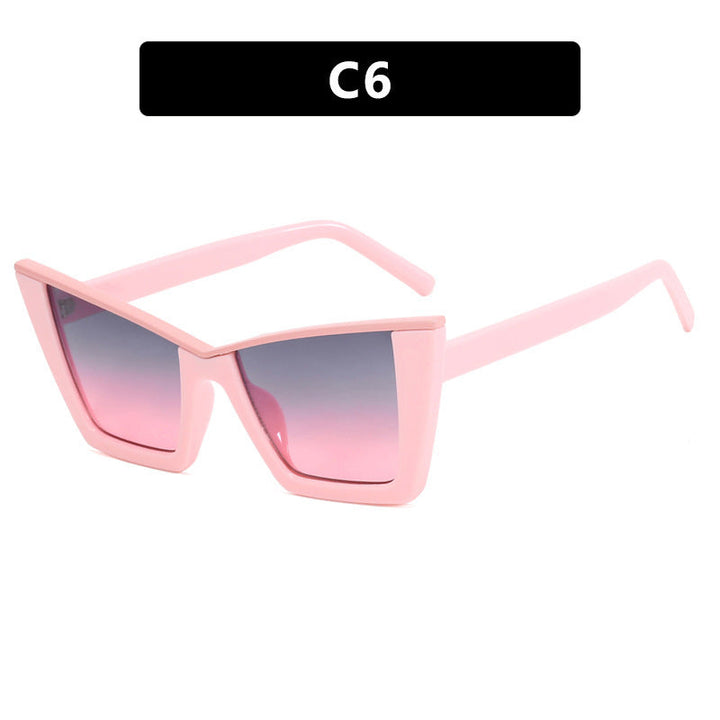 Women's fashionable sunglasses with a unique geometric frame Kalsten