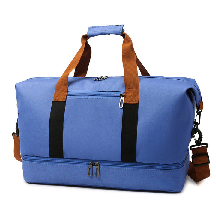 Sporty travel bag with adjustable shoulder strap and organizer compartments Kalsten