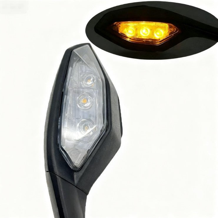 Adjustable LED Motorcycle Rearview Mirror Kalsten