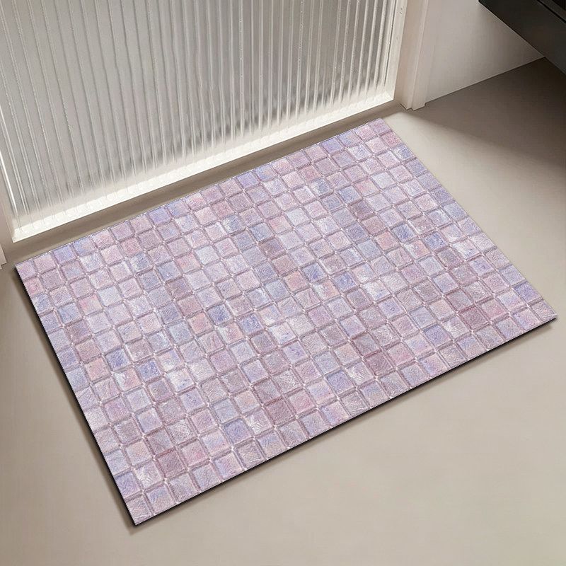 Mosaic Pattern Bath Mat Kalsten
