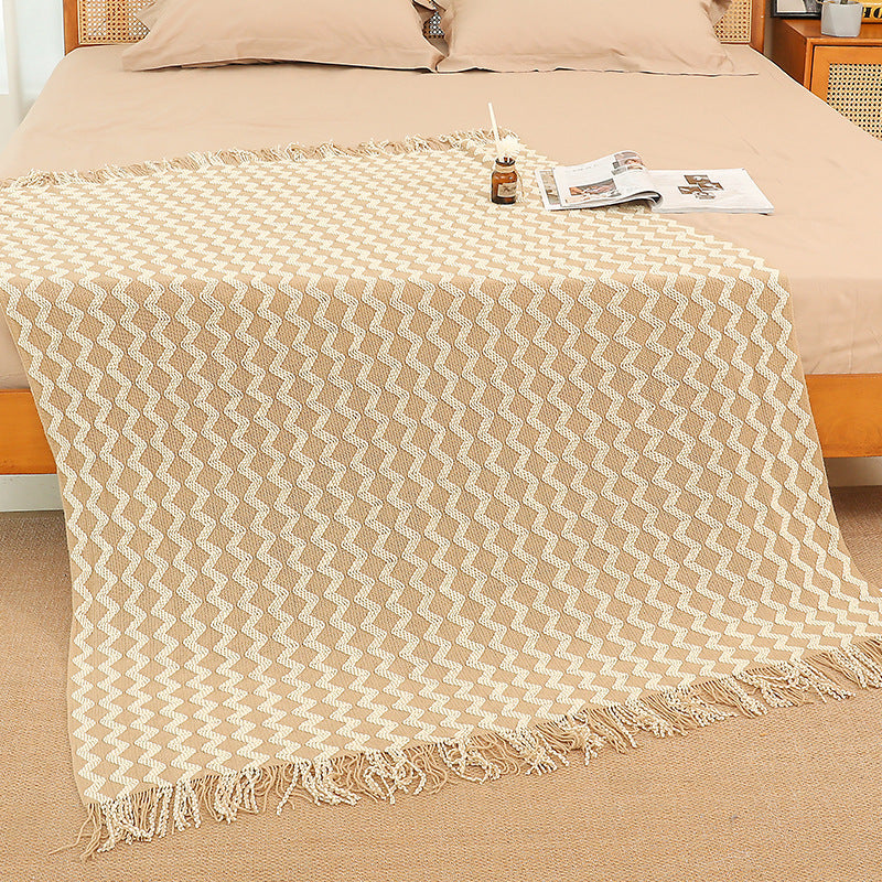Ladies decorative throw blanket Kalsten