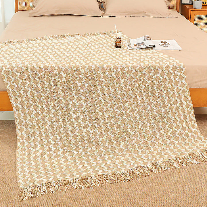 Ladies decorative throw blanket Kalsten