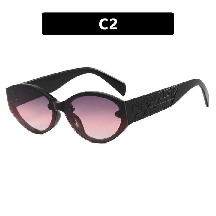 Ladies extravagant Cat-Eye sunglasses with textured frame Kalsten