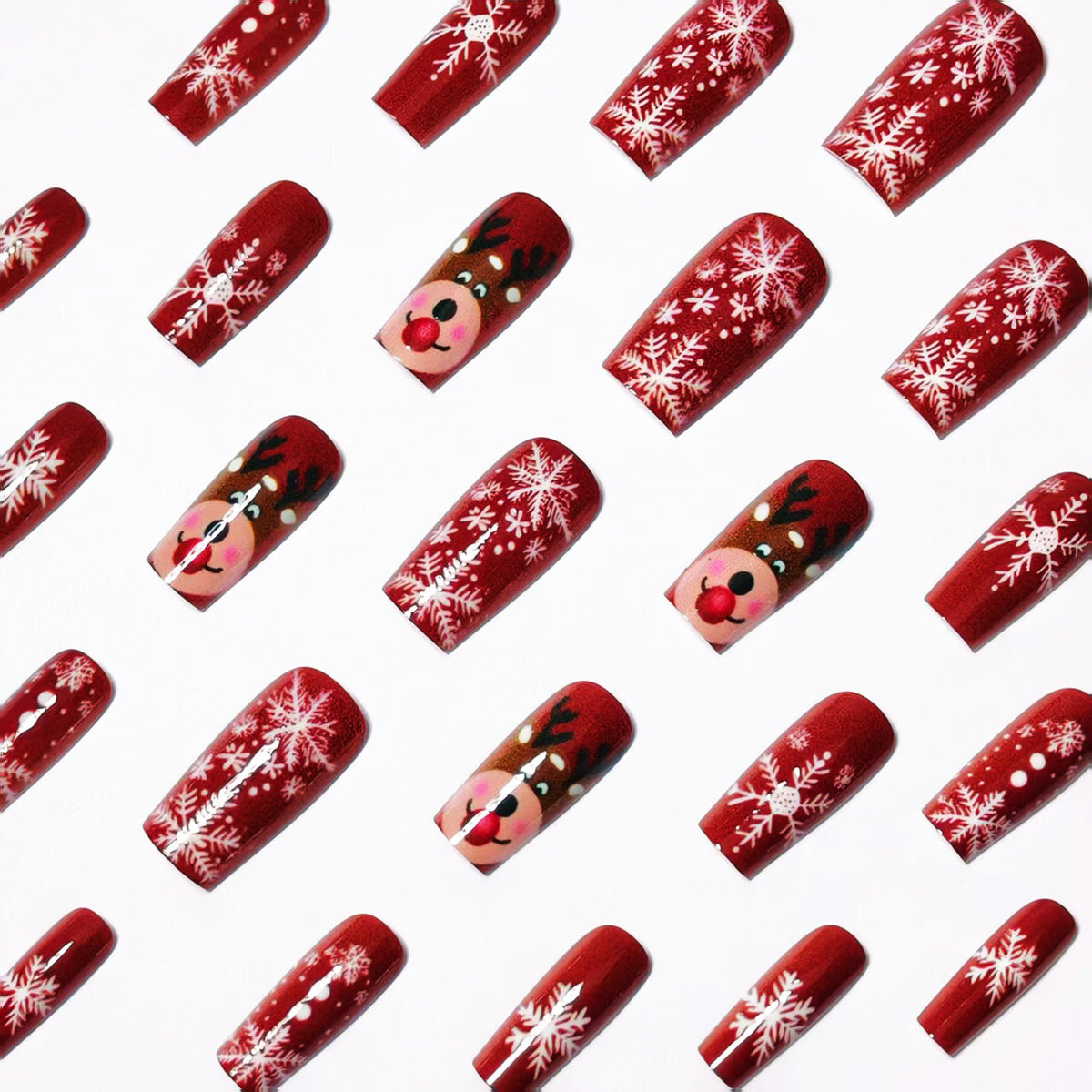 Festive Holiday-Themed Nail Art Acalora 1788155398