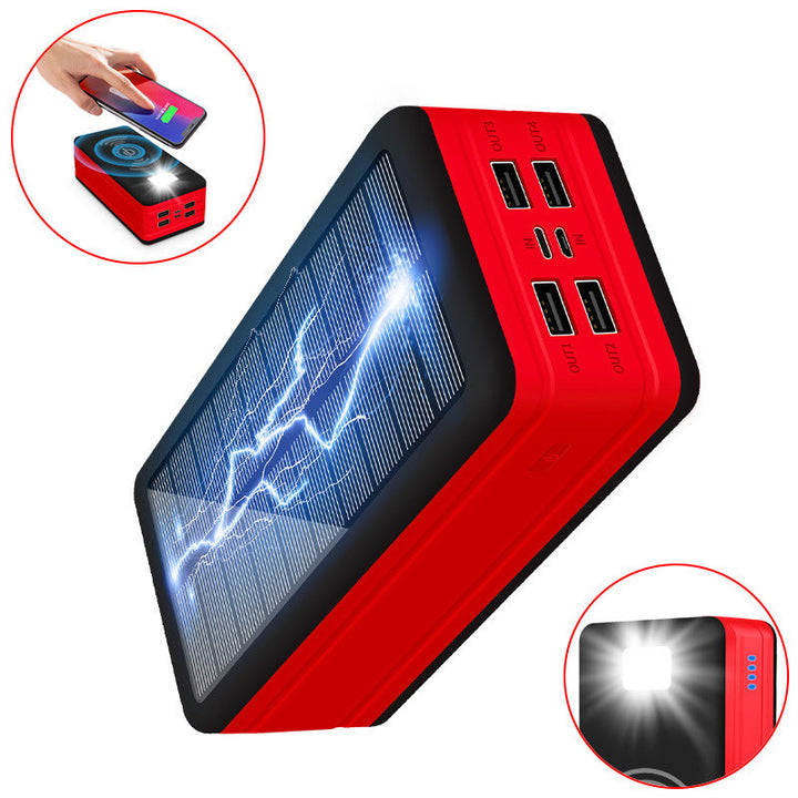 Solar Powerbank with Wireless Charging Function by Kalsten