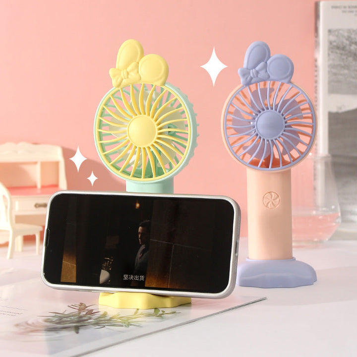 Ladies Portable Hand Fan with Playful Design Kalsten