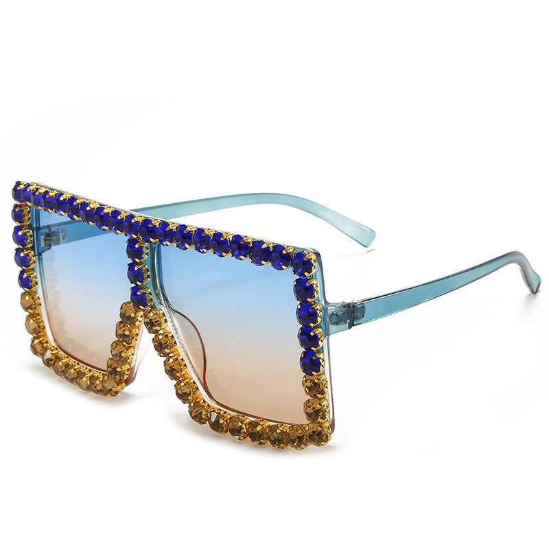 Women's fashionable sunglasses with rhinestone embellishment Kalsten