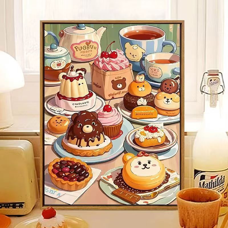 Cute Dessert-Themed Wall Art Kalsten