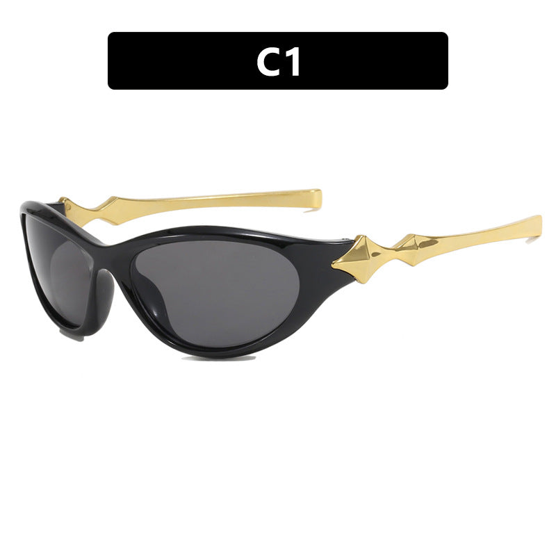 Ladies' sunglasses in an elegant retro style with eye-catching lenses Kalsten