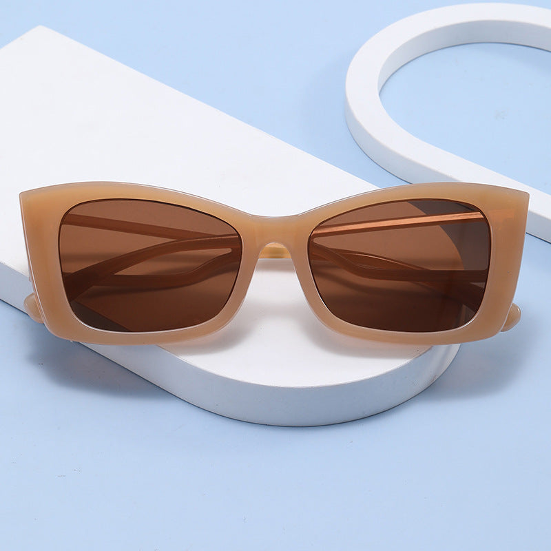 Ladies trendy geometric sunglasses with square frame Kalsten