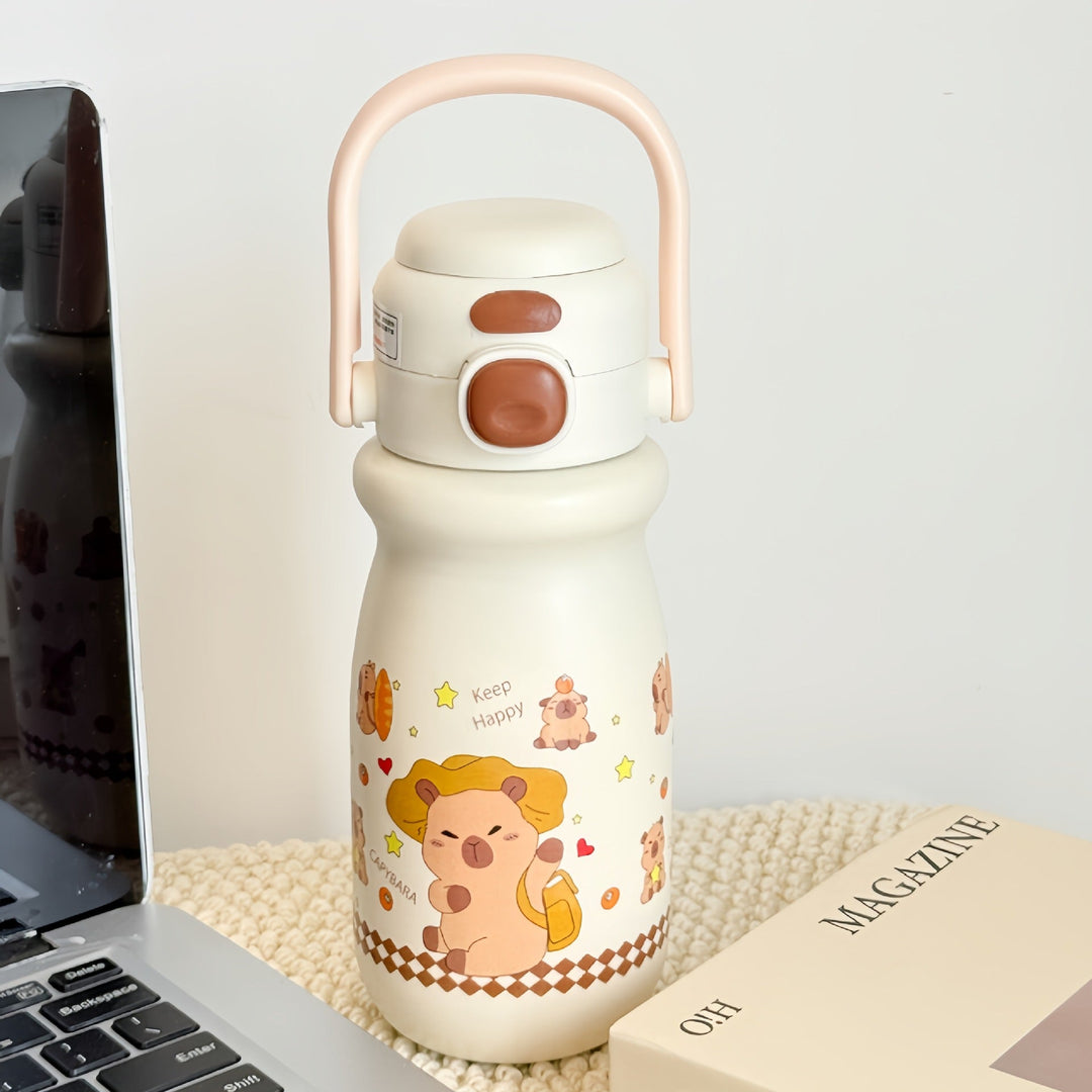Insulated drinking bottle with cheerful strawberry design Kalsten