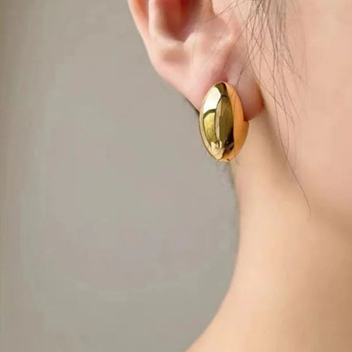 Stylish stainless steel stud earrings Kalsten