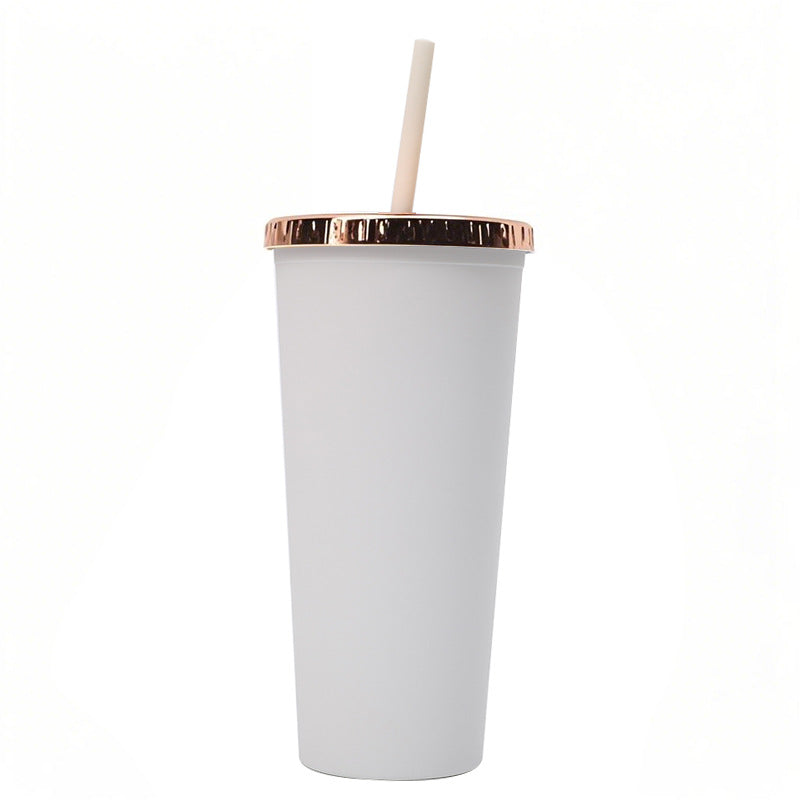 Women's Stylish Drinking Cup with Rose Gold Caps Kalsten