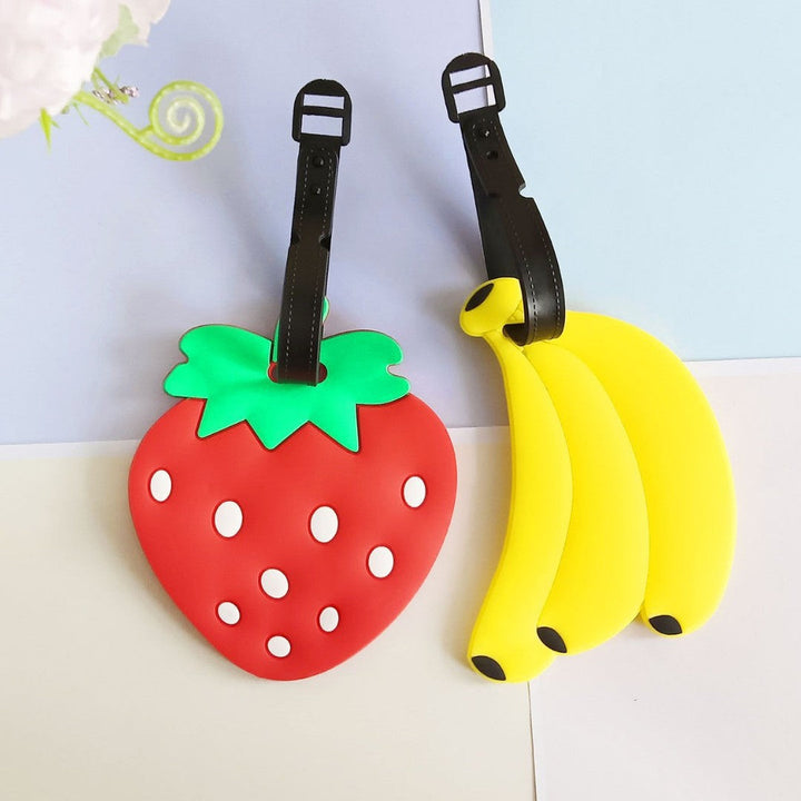 Unisex Novelty Strawberry-Shaped Luggage Tag Kalsten