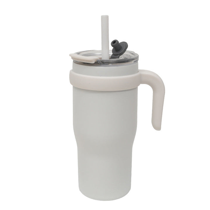 Unisex drinking cup with straw Kalsten