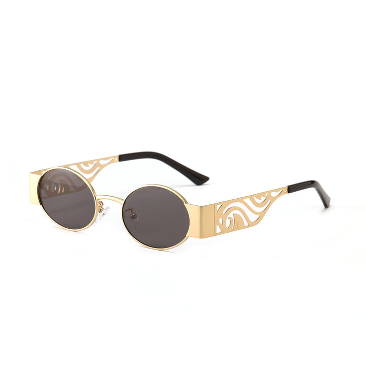 Women's fashionable round sunglasses with extraordinary design Kalsten
