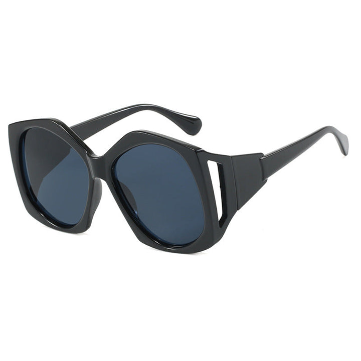 Women oversized sunglasses with futuristic design Kalsten