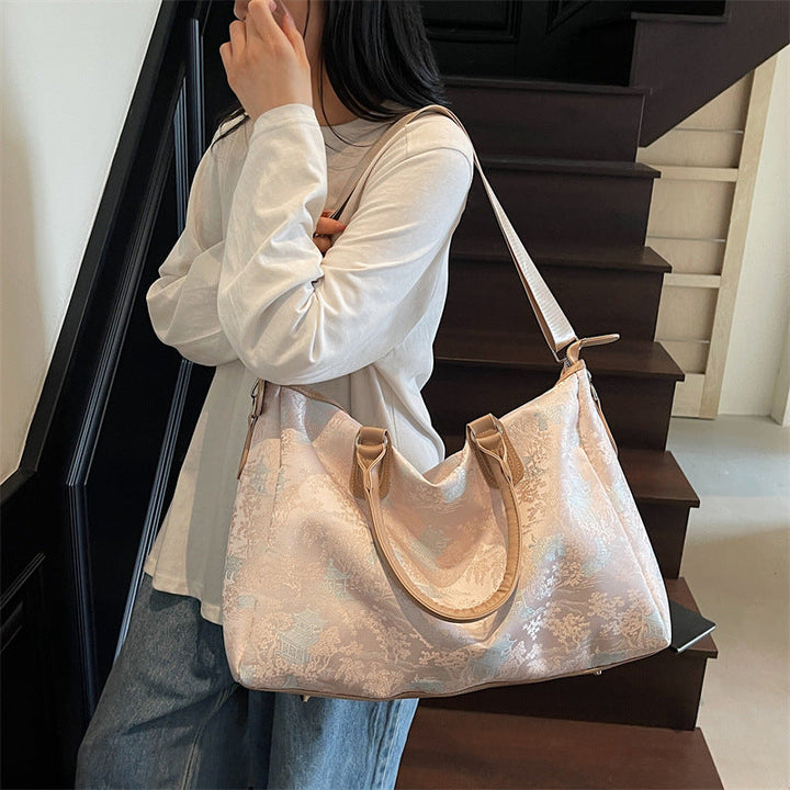 Elegant travel bag with luxurious pattern print Kalsten