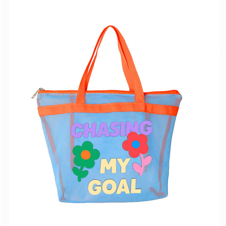 Casual Beach Bag in Playful Design Kalsten