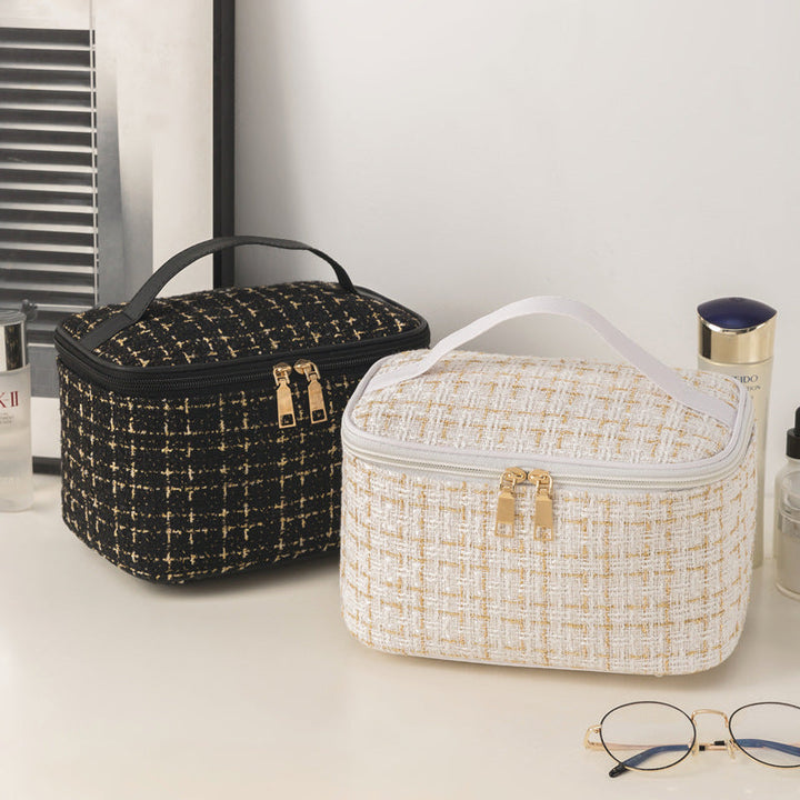 Stylish Quilted Cosmetic Case Kalsten