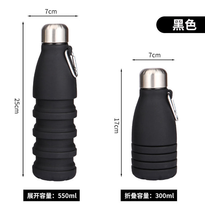 Women collapsible silicone water bottle Kalsten
