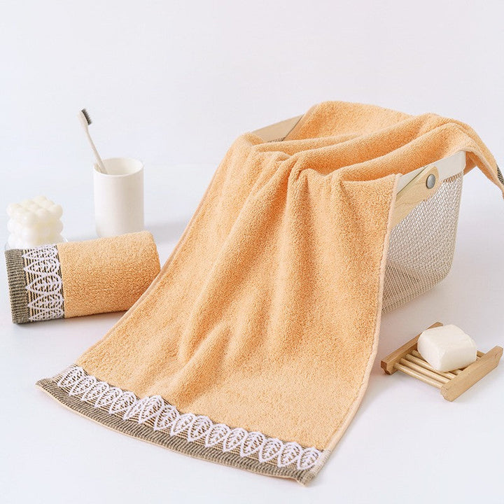 Women Cotton Bath Towel with Fine Border Kalsten