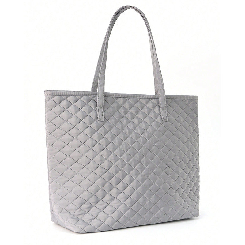 Fashionable handbag made of textured material Kalsten
