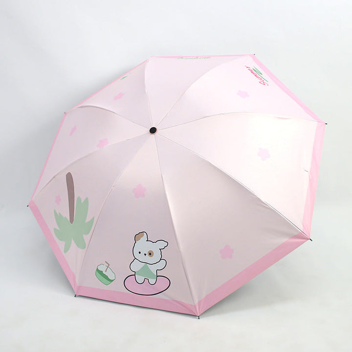 Ladies Folding Umbrella with Cute Design Kalsten