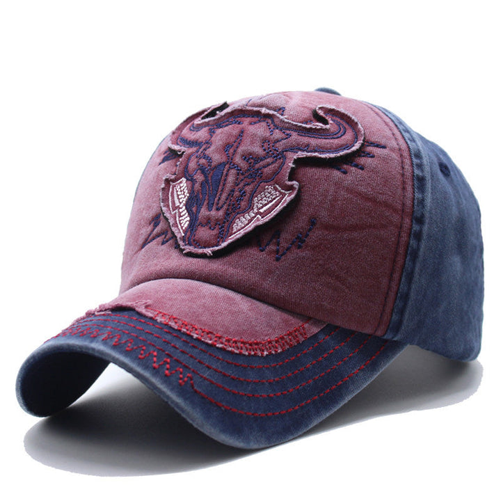 Men's Embroidered Western Style Cap Kalsten