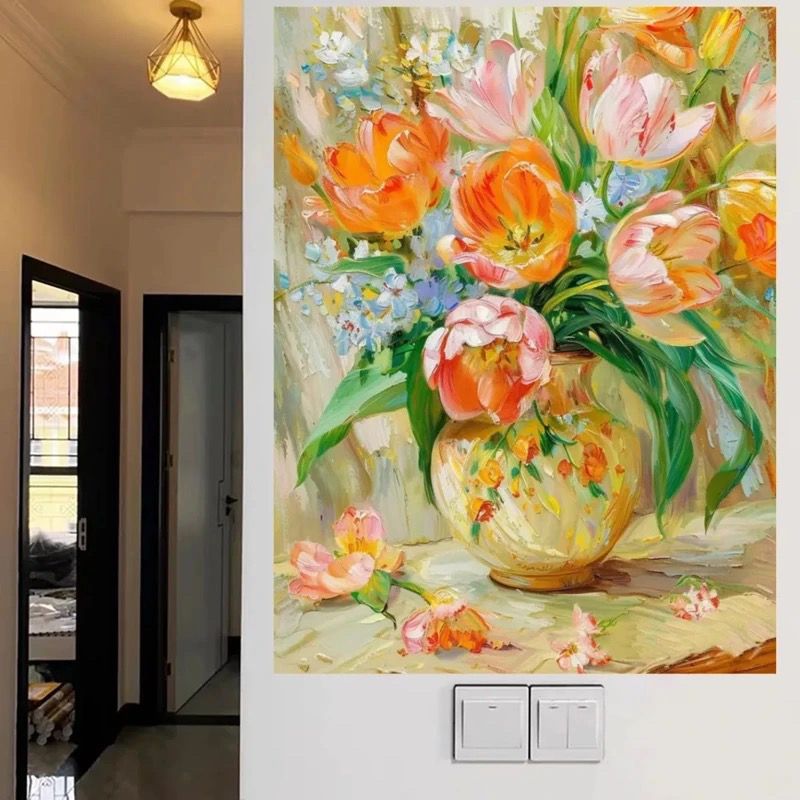 Floral Still Life Canvas Art Kalsten