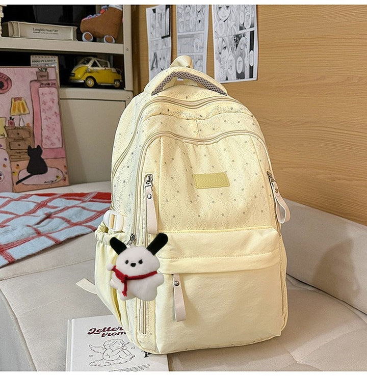 Multi-Compartment Casual School Backpack