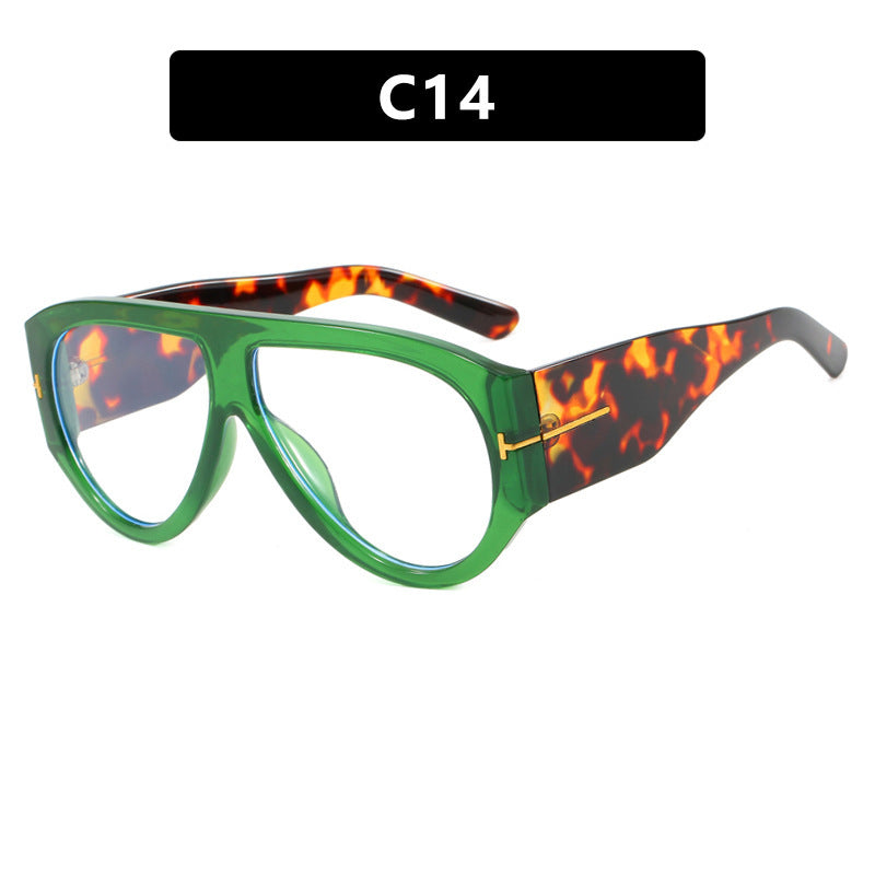 Women Designer Sunglasses in Elegant Retro Design with Wide Frame Kalsten