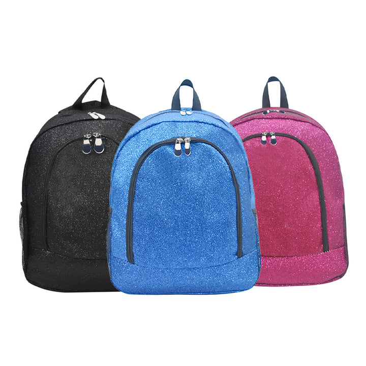 Glittering school backpack Kalsten